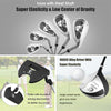 10 Pieces Men's Complete Golf Club Set Right Hand Golf Club Package Set with 460cc Alloy #1 Driver & Portable Stand Bag