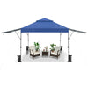 10 x 17.6 FT Pop-up Canopy Tent 2 Tier Outdoor Canopy Easy Setup Instant Tent with Adjustable Dual Awnings & Wheeled Bag