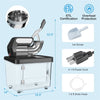 Commercial Shaved Ice Machine 660LBS/H 300W ETL-Approved Electric Ice Crusher with Dual Blades, Safety On/Off Switch, Home Snow Cone Machine