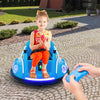 12V Electric Kids Ride on Bumper Car 360° Spin Dual Joysticks with Remote Control, Flashing LED Light & Music