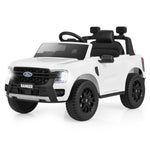 12V Kids Ride on Car Licensed Ford Ranger Electric Vehicle with Remote Control, Storage Basket, Lights & Music