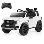 12V Kids Ride on Car Licensed Ford Ranger Electric Vehicle with Remote Control, Storage Basket, Lights & Music