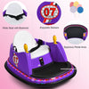 Toddler Bumper Car 12V Kids Electric Ride On Bumper Car 360° Spin Race Toy Vehicle with Remote Control, Flashing Lights & Dual Joysticks