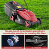 14" Electric Corded Lawn Mower 12-AMP 2-in-1 Walk-Behind Lawnmower with Grass Collection Box & 3 Adjustable Cutting Position