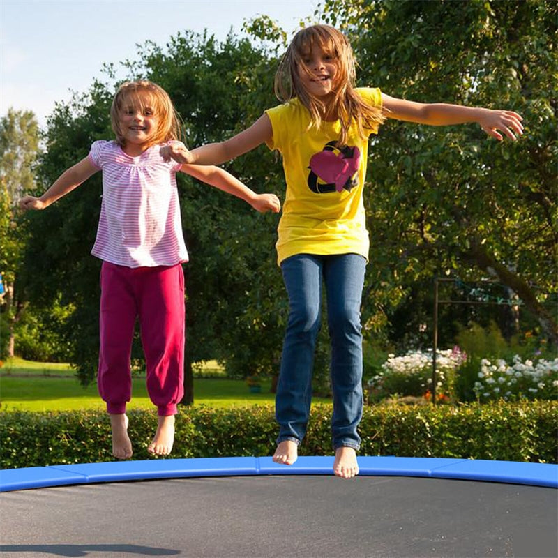 14FT Trampoline Replacement Safety Pad Water-Resistant Universal Round Trampoline Spring Cover