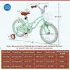 16" Kids Bike Toddler Bicycle with Training Wheels, Adjustable Seat & Removable Basket, Boys Girls Bike for 3-8 Years Old