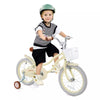 16" Kids Bike Toddler Bicycle with Training Wheels, Adjustable Seat & Removable Basket, Boys Girls Bike for 3-8 Years Old