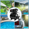 1.6HP Shallow Well Pump & Pressure Tank 1000GPH Home Garden Irrigation Booster Jet Pump 164 FT Stainless Steel Water Booster Pump