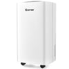 24 Pints Portable Dehumidifier 1500 Sq. Ft Dehumidifier for Home Basements with Auto/Manual Drainage & 4 Wheels