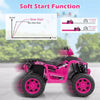 24V Kids Ride On ATV Electric ATV 4-Wheeler with Soft Start, LED Lights & Wireless Connection, Battery Powered Quad Car for 3-8 Boys & Girls