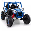 24V Kids UTV 2-Seater 4WD/2WD Switchable Electric Ride on Car with Remote Control, 4 x 100W Powerful Engine, Music, High/Low Speed