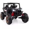 24V Kids UTV 2-Seater 4WD/2WD Switchable Electric Ride on Car with Remote Control, 4 x 100W Powerful Engine, Music, High/Low Speed