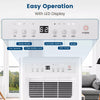 2500 Sq. Ft Dehumidifier for Home Basement, 32 Pints Portable Quiet Dehumidifier with Sleep Mode,  24H Timer & Drain Hose