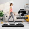 2 in 1 Folding Treadmill Superfit 2.25HP Under Desk Treadmill with LED Display, Remote Control & APP Control