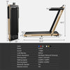 2 in 1 Folding Treadmill Superfit 2.25HP Under Desk Treadmill with LED Display, Remote Control & APP Control