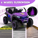 2-Seater Kids Ride On UTV 12V Electric Truck Power Wheels Car with Remote Control