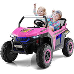 2-Seater Kids Ride On UTV 12V Electric Truck Power Wheels Car with Remote Control