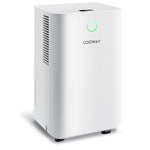 32 Pints Portable Dehumidifier 2000 Sq. Ft Basement Dehumidifier for Home Office with Auto Defrost, Drain Hose & 24H Timer