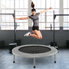 38" Mini Exercise Trampoline Folding Fitness Rebounder Trampoline for Adults & Kids