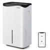 5500 Sq.Ft Portable Dehumidifier for Home Basements, 100-Pint Dehumidifier with Smart App & Alexa Control and Drain Hose