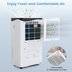 5500 Sq.Ft Portable Dehumidifier for Home Basements, 100-Pint Dehumidifier with Smart App & Alexa Control and Drain Hose