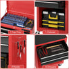 6-Drawer Rolling Tool Chest 3-in-1 Tool Storage Cabinet Toolbox Organizer with Auto Locking System & Lockable Wheels