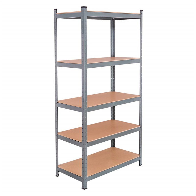 72" Heavy Duty Shelving Unit 5-Tier Adjustable Garage Storage Shelves 2925LBS Open Display Rack For Home Office Dormitory