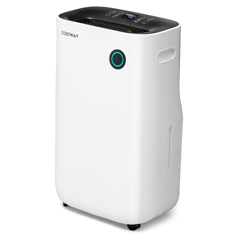 73-Pint Portable Dehumidifier for Home Basements, 4500 Sq.Ft Quiet Dehumidifier with 5 Modes & Auto Manual Drainage