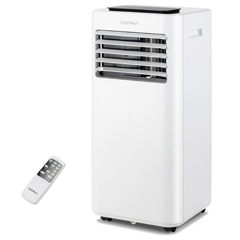 8000 BTU Portable Air Conditioner 3-in-1 Room AC Unit with Fan, Dehumidifier & Sleep Modes, Remote Control, Window Kit