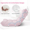 Floor Chair Folding Lazy Sofa Chair Floor Gaming Chair 14-Position Adjustable Sleeper Bed with Back Support