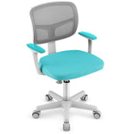 Adjustable Kids Desk Chair Children Swivel Study Computer Chair with Lumbar Support & Universal Casters