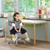 Adjustable Kids Desk Chair Children Swivel Study Computer Chair with Lumbar Support & Universal Casters