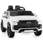 Kids Ride On Truck Car 12V Licensed Chevrolet Tahoe Electric Vehicle with Remote Control, Light & Music, Battery Powered Ride On Car Toy