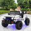 Kids Ride on Car Truck 2-Seater 12V Battery Powered Electric Car with Remote Control & LED Lights