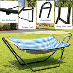 Steel Hammock Stand Universal 2 Person Heavy Duty Hammock Frame Adjustable Multi-Use Hammock Stand Fit 9-13FT Hammock