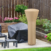 Waterproof Patio Heater Cover Standing Outdoor Propane Heater Cover with Zipper & Storage Bag