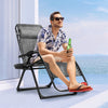 Bestoutdor Zero Gravity Chair Folding Reclining Patio Chair Lawn Chair with Cup Holder & Detachable Headrest