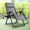 Bestoutdor Zero Gravity Chair Folding Reclining Patio Chair Lawn Chair with Cup Holder & Detachable Headrest