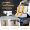 Full Body Massage Chair Zero Gravity SL Track Shiatsu Massage Recliner Chair with Waist Heating, Airbag Massage, Remote Control & Wireless Speaker