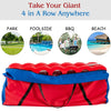 Giant 4 in A Row Carrying Bag Storage Bag for Jumbo 4-to-Score Giant Game Set Giant Connect 4 Yard Game