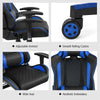 Massage Gaming Chair Gaming Recliner Ergonomic High Back Office Computer Chair with Adjustable Armrest & Lumbar Pillow