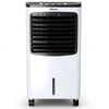 Portable Evaporative Air Cooler Bladeless Fan Cooling Filter Humidify Anion with Remote Control, 2 Ice Packs, 8L Water Tank & 7.5H Timer