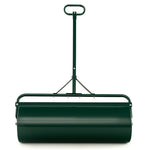 Bestoutdor Lawn Roller Push/Tow-Behind Yard Roller 17 Gallon Water/Sand Filled Steel Sod Drum Roller with Detachable Gripping Handle