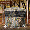 See Through Hunting Blind 3 Person Pop Up Ground Blind Camo Deer Hunting Tent with Slide Window, Hub System & Carrying Bag