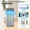 10000 BTU Portable Air Conditioner 4-in-1 AC Unit with Fan Dehumidifier Mode & Remote Control