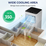 10000 BTU Portable Air Conditioner 4-in-1 AC Unit with Fan Dehumidifier Mode & Remote Control