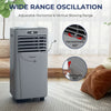 6000 BTU Portable Air Conditioner Cools 350 Sq.ft with Remote Control, 10000 BTU ASHRAE 3-in-1 Air Cooler w/ Drying Fan Sleep Mode for Home