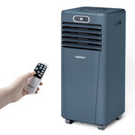 6000 BTU Portable Air Conditioner Cools 350 Sq.ft with Remote Control, 10000 BTU ASHRAE 3-in-1 Air Cooler w/ Drying Fan Sleep Mode for Home