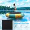 10FT Inflatable Water Trampoline Floating Lake Trampoline with 500W Electric Inflator & Rope Ladder, Recreational Water Bouncer for Pool