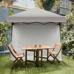 10 x 10 ft Pop up Canopy Tent Set-up Instant Shelter with Detachable Sidewall & Central Lock